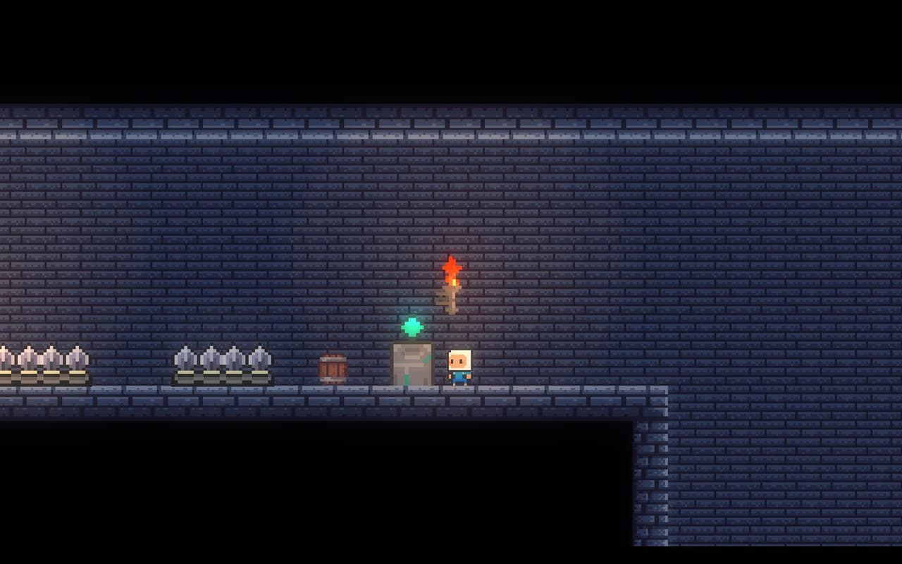 The child in the cave from Omar_Godot screenshot 5
