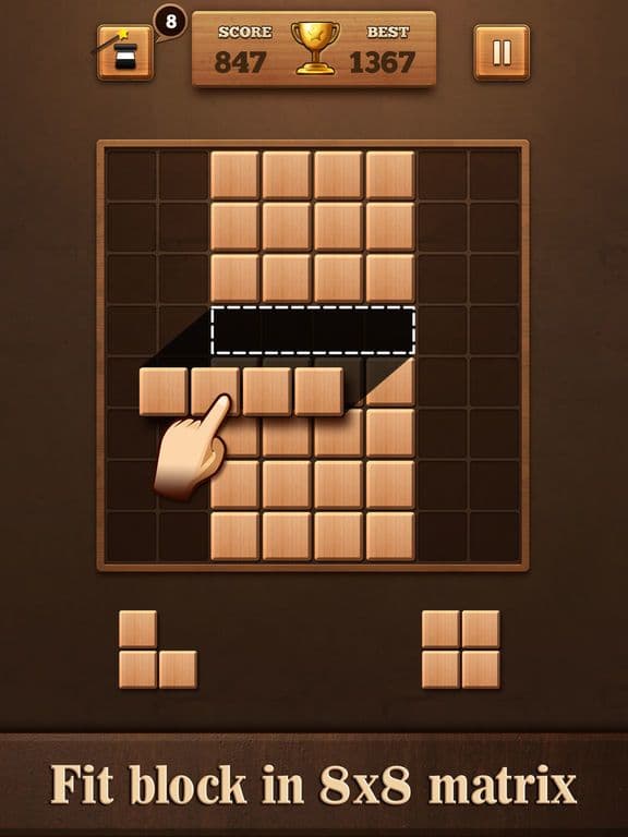 Fill Wooden Block Puzzle 8x8 screenshot 5