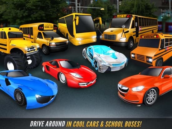 School Bus Simulator Games 3D screenshot 5