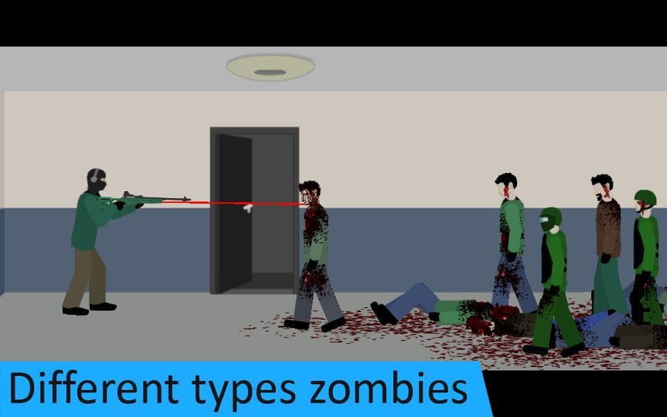 Flat Zombies: Defense & Cleanup screenshot 3