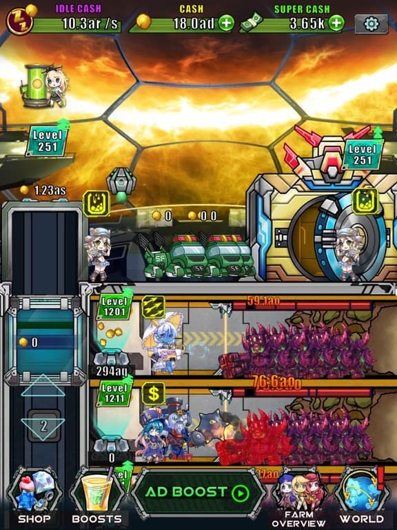 Idle Space Farmer screenshot 3