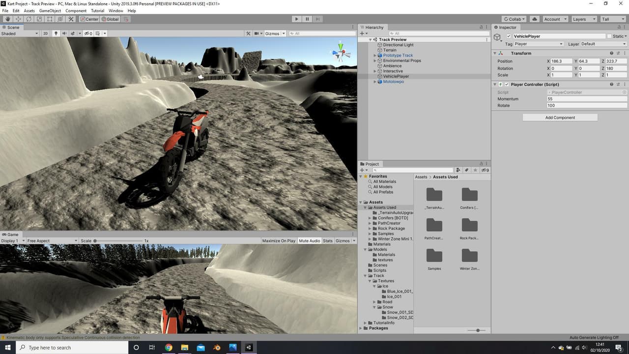 WIP Enduro Track