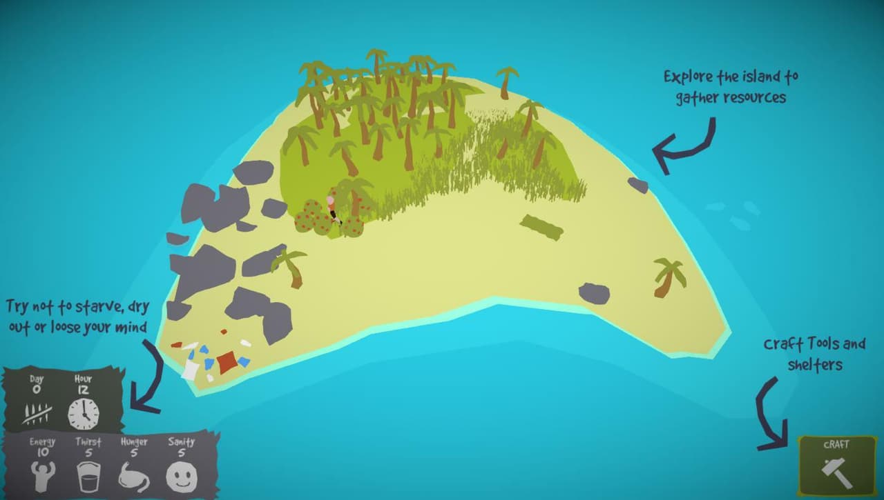 Stranded (itch) (The Green Worm)