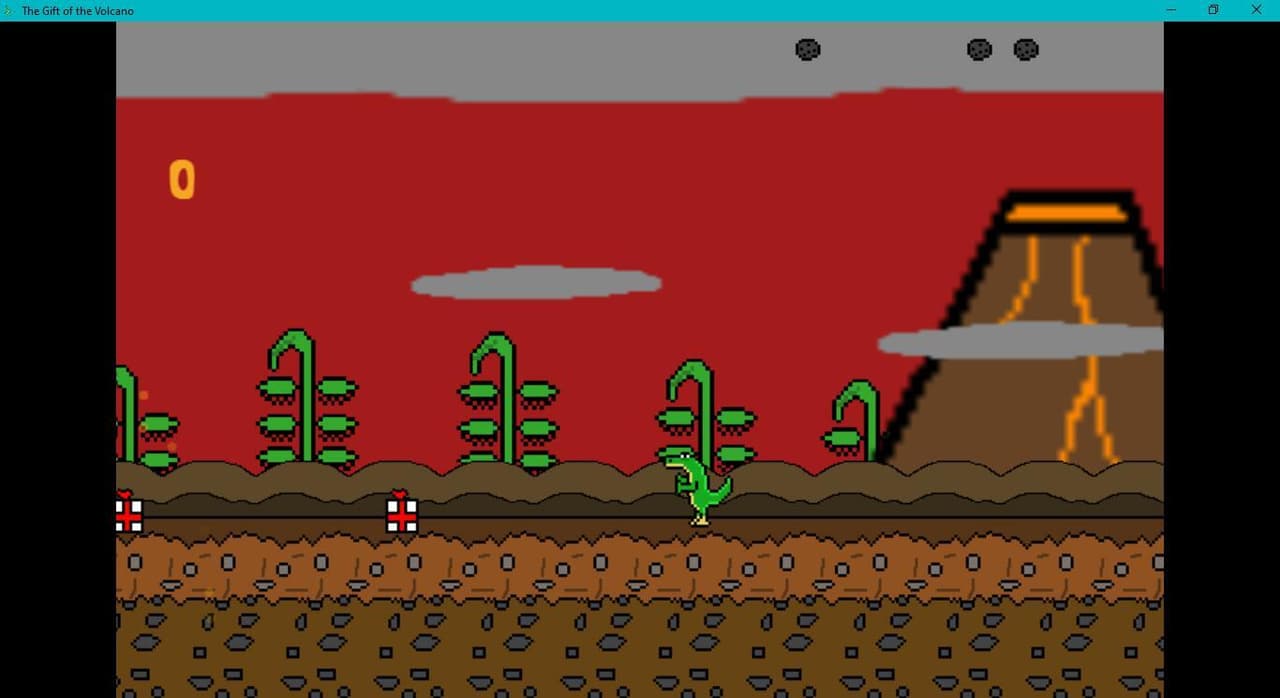 The gift of the volcano