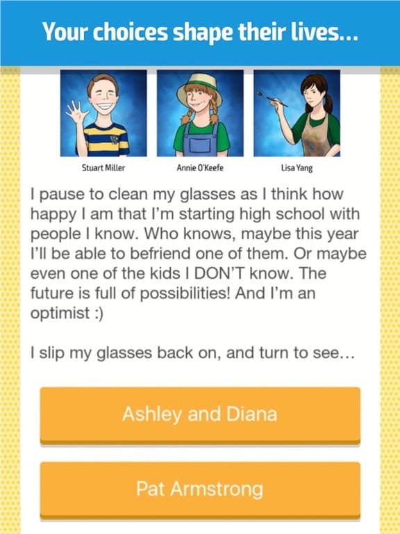 mySocial Interactive Story screenshot 3