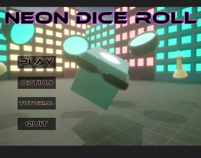 Neon Dice Roll screenshot 2