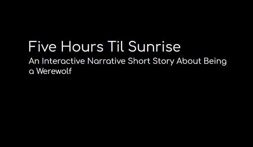 Five Hours Til Sunrise