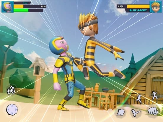 Stickman War: Fighting Games screenshot 5