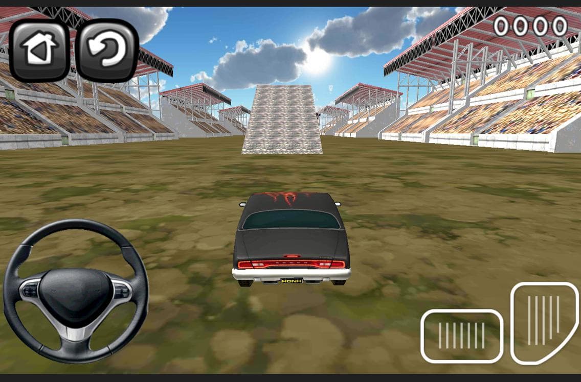Retro Stunt Car Parking 3D