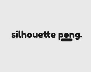 silhouette pong.