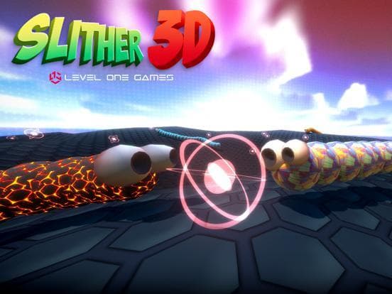 Slither 3D - Super Snake io Free Skin Edition screenshot 2