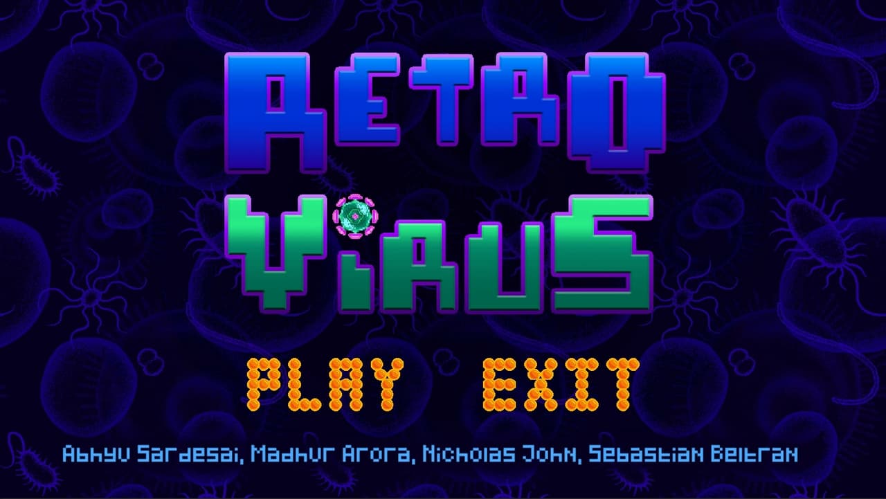 RetroVirus (itch) (Diff, abhyuSardesai, AccidentalMallu, Sebastian Beltran)