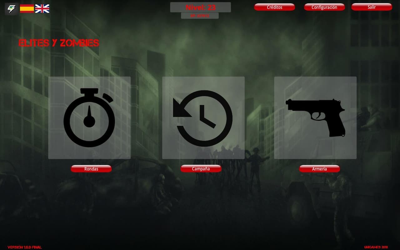 Elites y Zombies screenshot 2