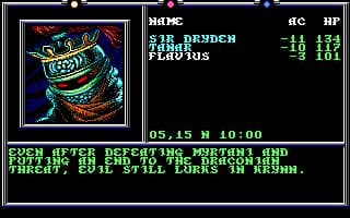 Death Knights of Krynn screenshot 3