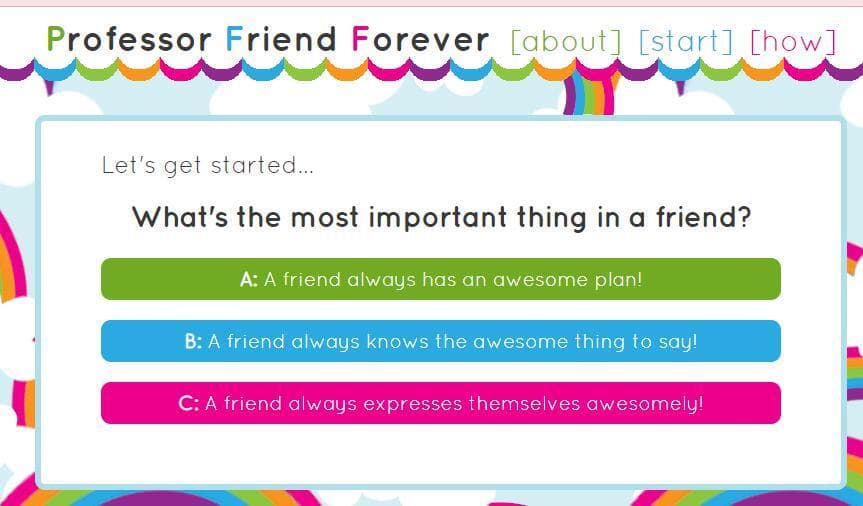 Professor Friend Forever screenshot 2