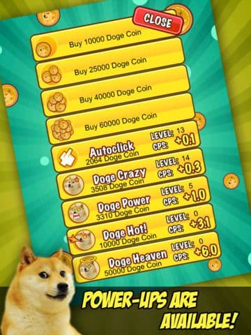 Doge Clicker Coin Collector Free Game! screenshot 3