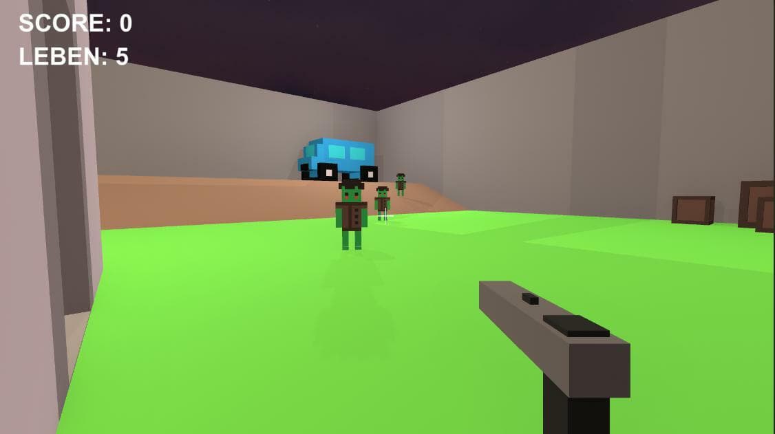 Zombie Game (Erstellt in 3 Tagen) screenshot 2