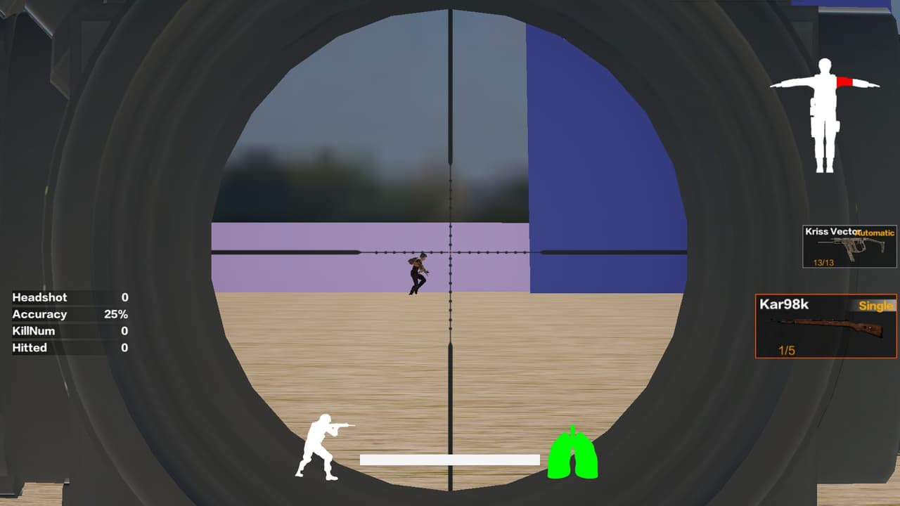 Battleground Shooting Training 吃鸡枪法训练器 screenshot 2