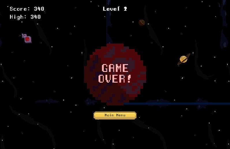 Retro Space Shooter (itch) (jeff25th) screenshot 3