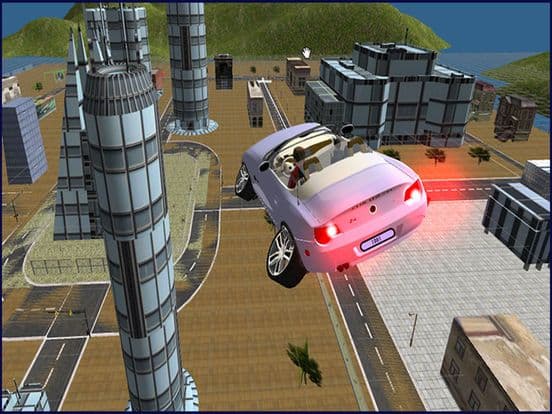 Flying Car Simulator - Futuristic Driving Stunts - Airplane Flight Pilot screenshot 4