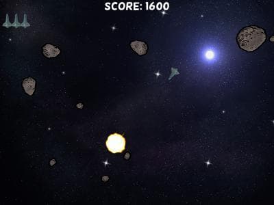 ASTEROIDS (itch) (Yannick Leclerc) screenshot 3