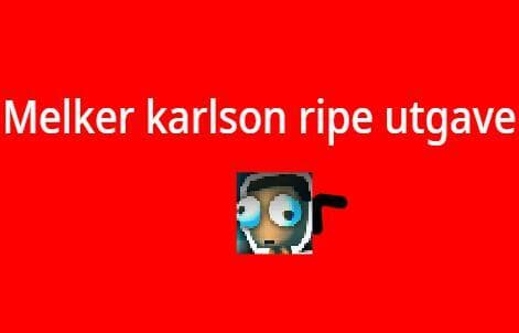 Melker karlson ripe utgave (play in browser)