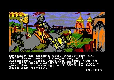 Knight Orc (1987) screenshot 5