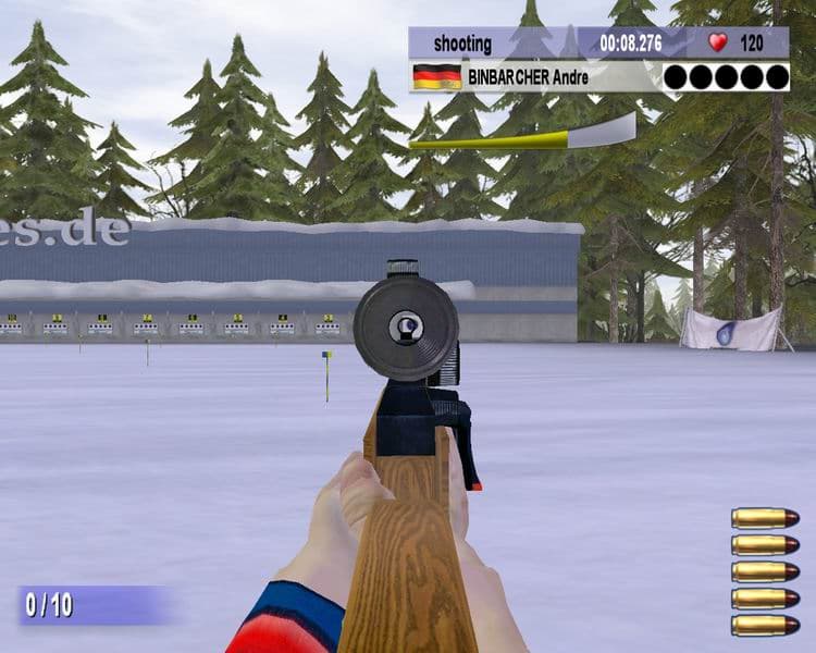 Biathlon 2006: Go for Gold screenshot 2