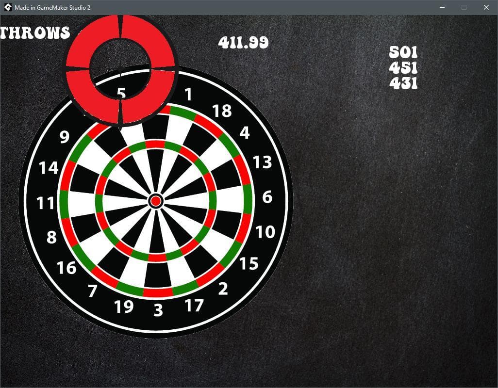 Darts - Accessible Game - Simple Control System