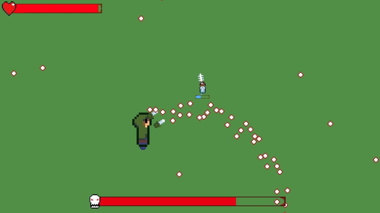 a BLADE in bullet hell