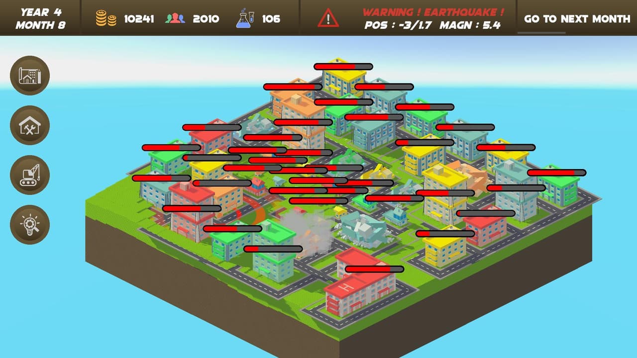 Earthquake City Builder