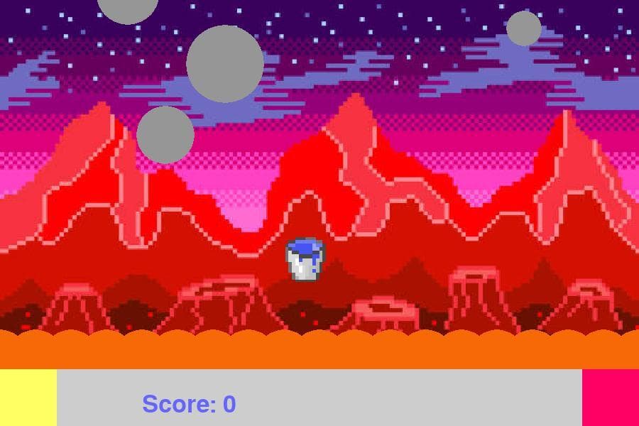 Flappy Bucket - By Mujnu screenshot 3