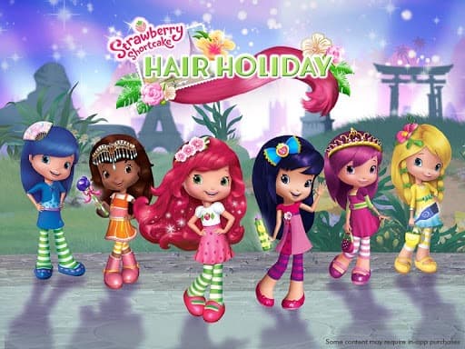 Strawberry Shortcake Holiday Hair screenshot 2