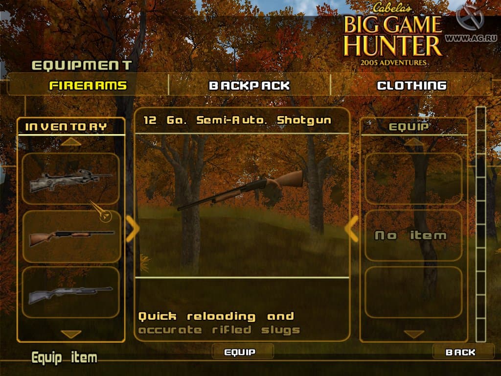Cabelas Big Game Hunter 2005 Adventures screenshot 4
