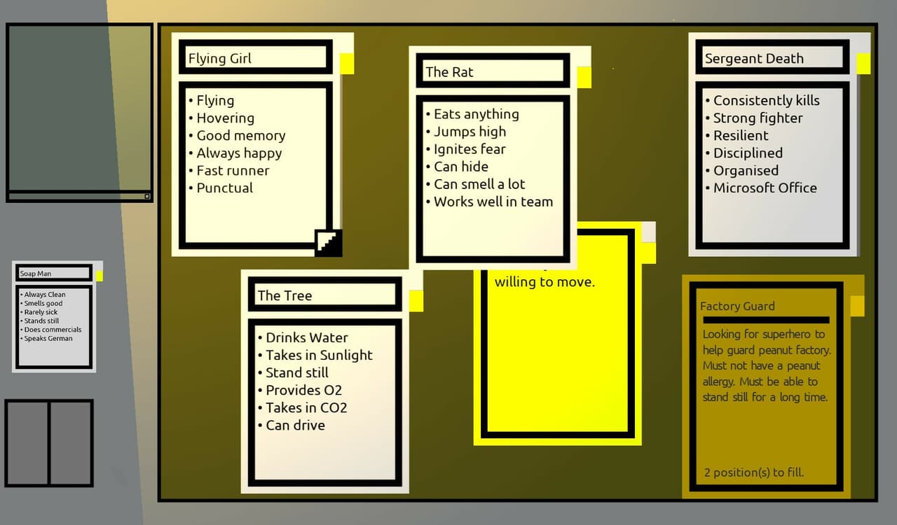 Superhero Recruitment Simulator screenshot 2