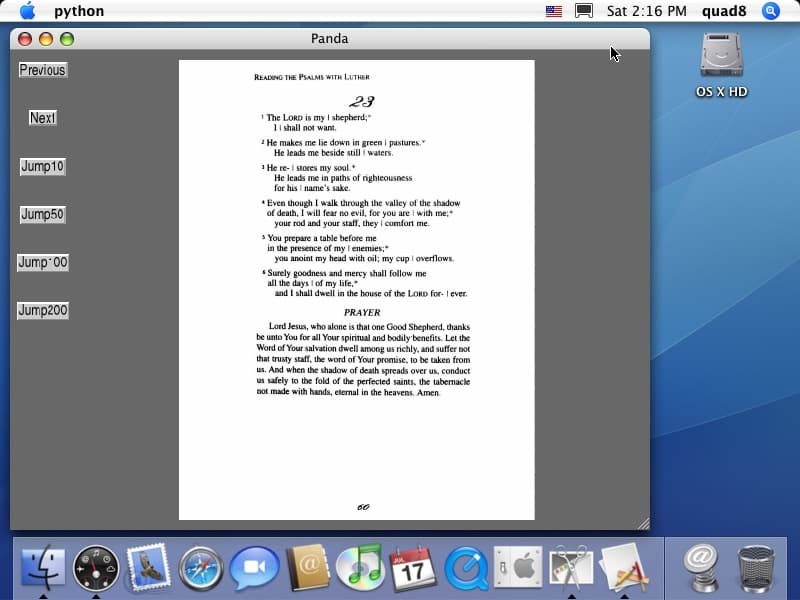 Psalms Reader screenshot 2