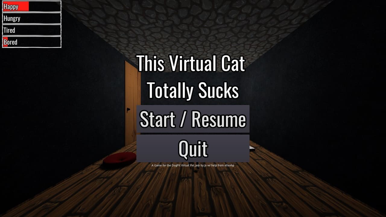 This Virtual Cat Totally Sucks