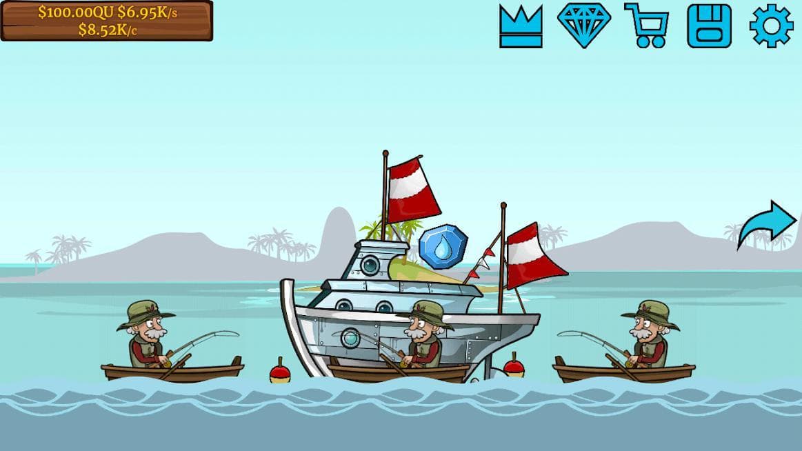 Fisherman - Idle Fishing Clicker screenshot 2