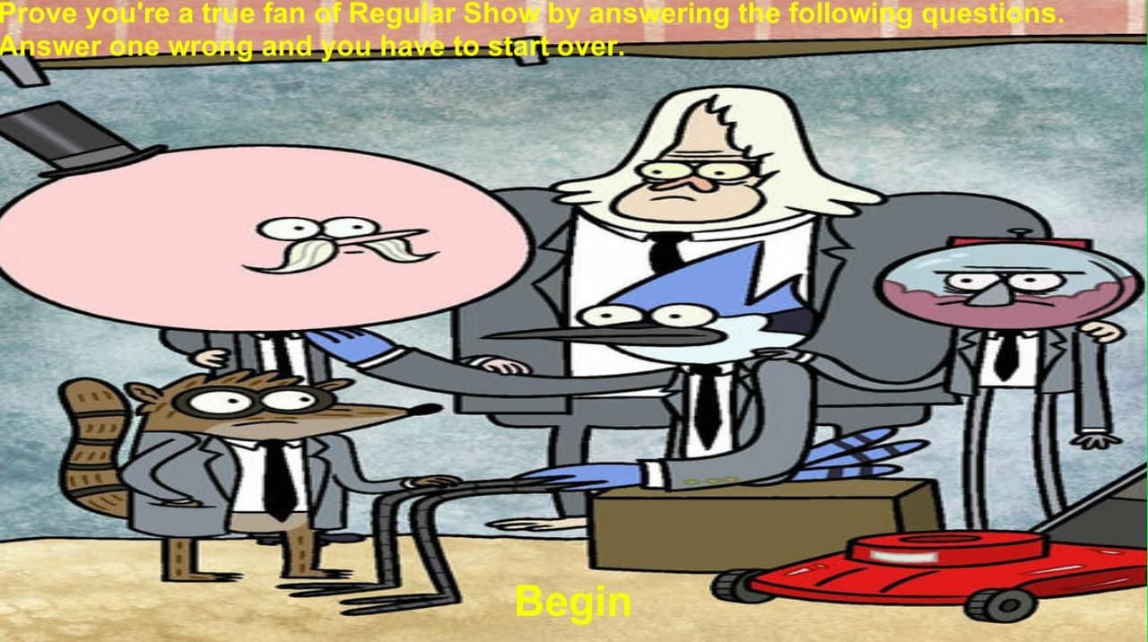 Regular Show Trivia Game screenshot 2