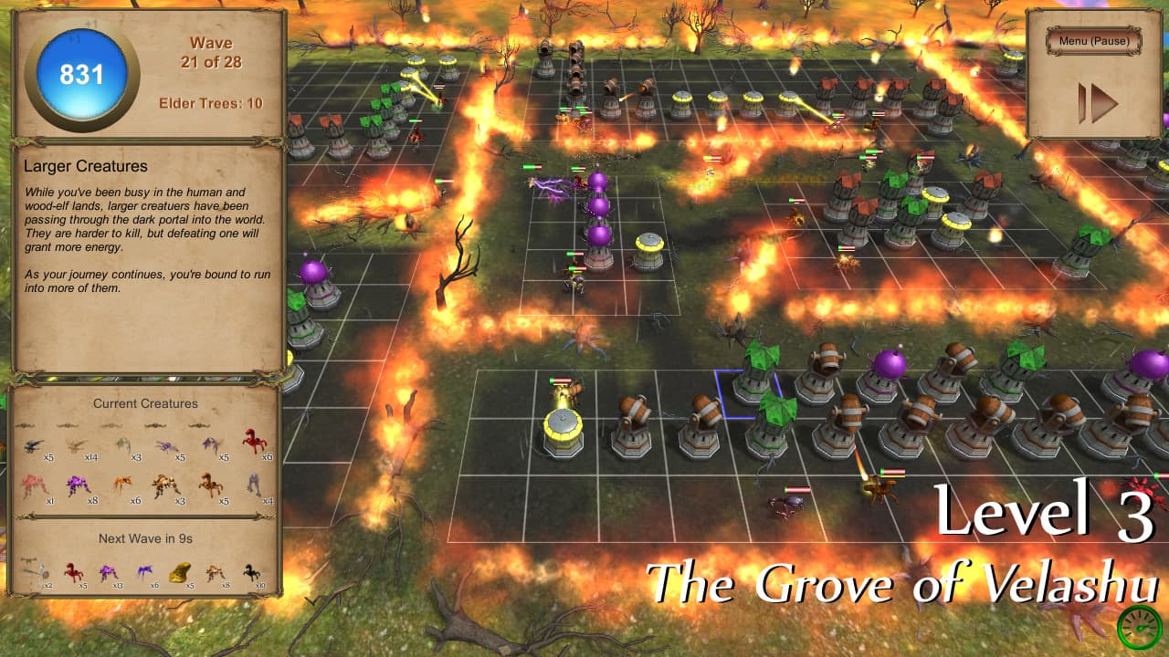 Alarameth TD screenshot 2