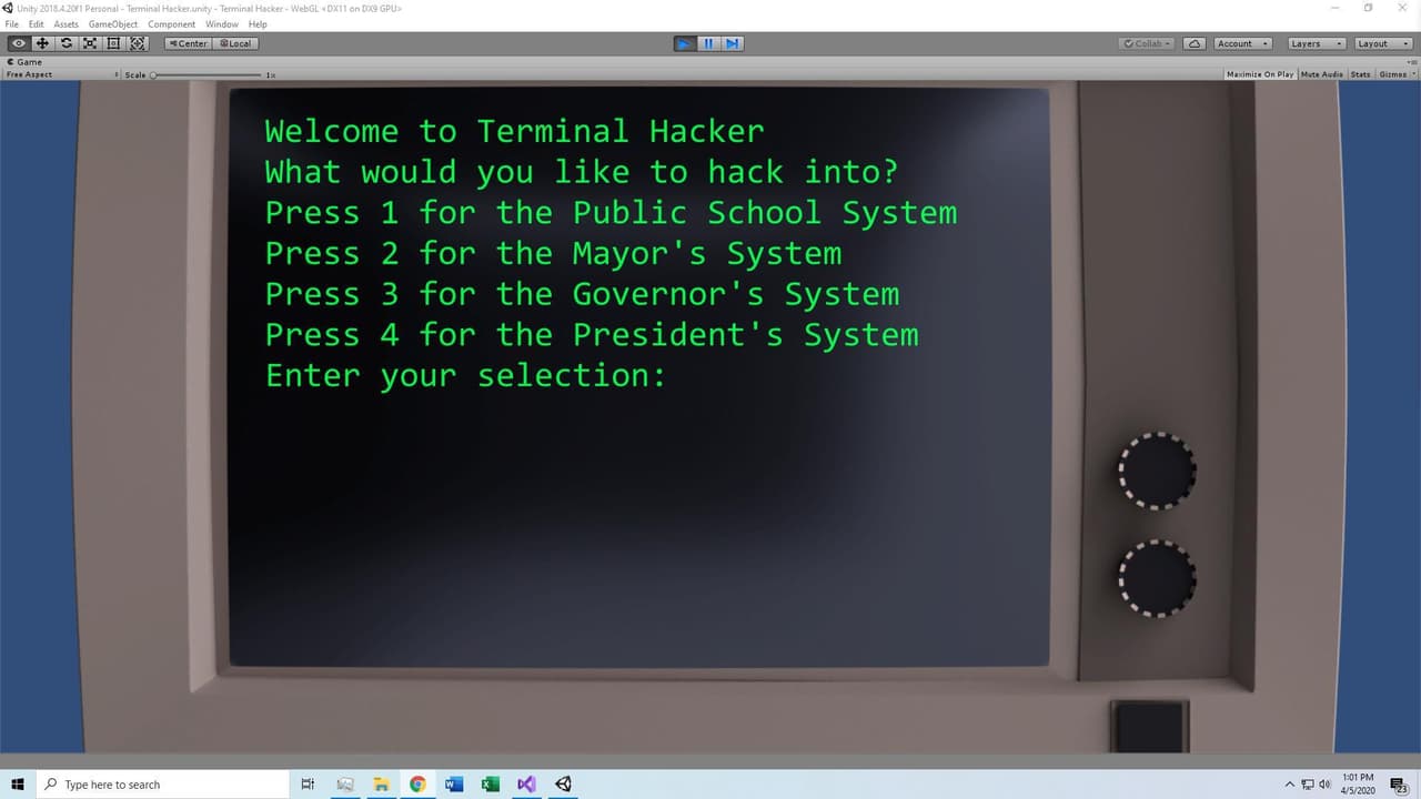 Terminal Hacker (Download)