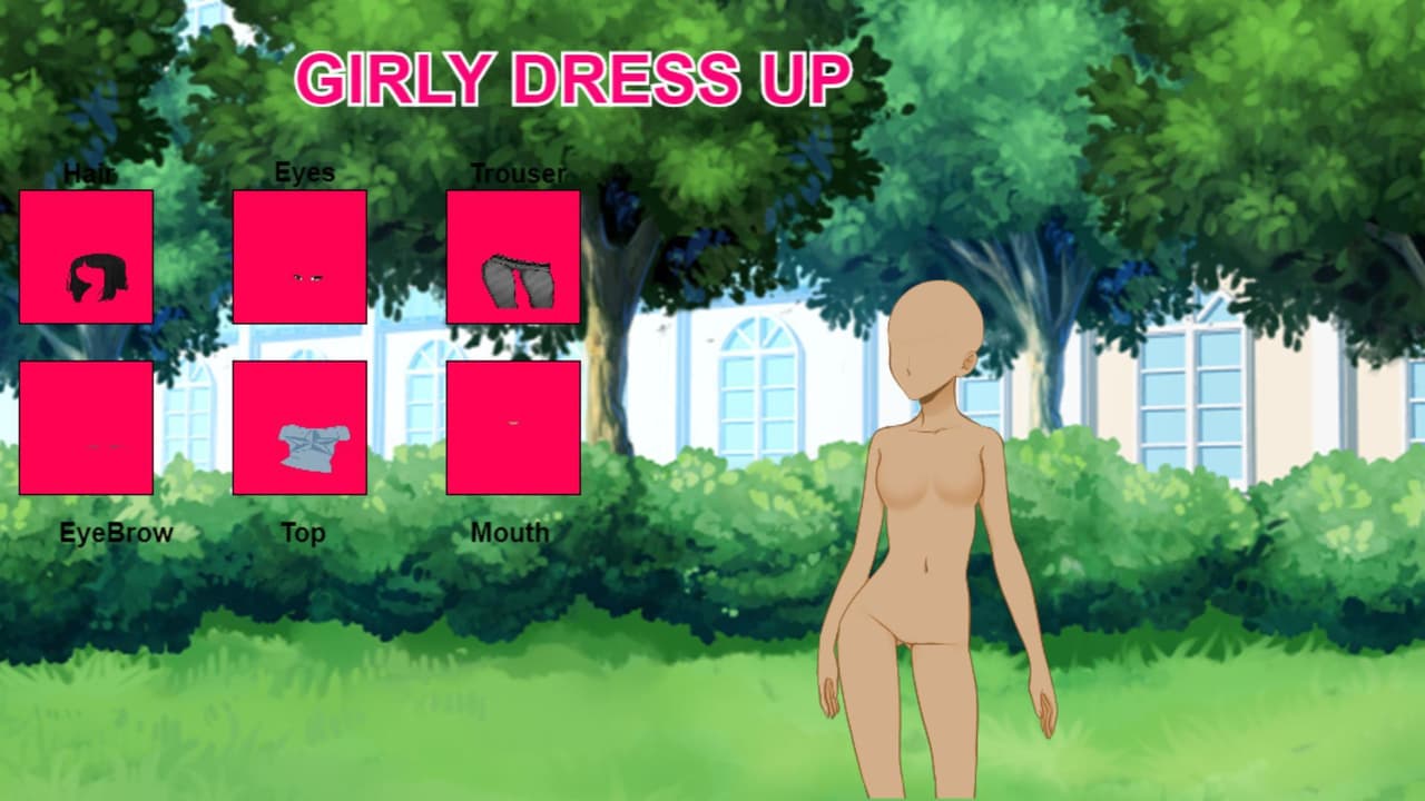Girly Dress Up Game screenshot 2