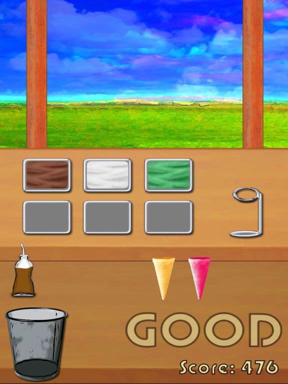Ice cream shop - cooking game
