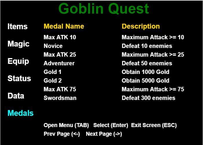 Goblin Quest (itch) screenshot 3