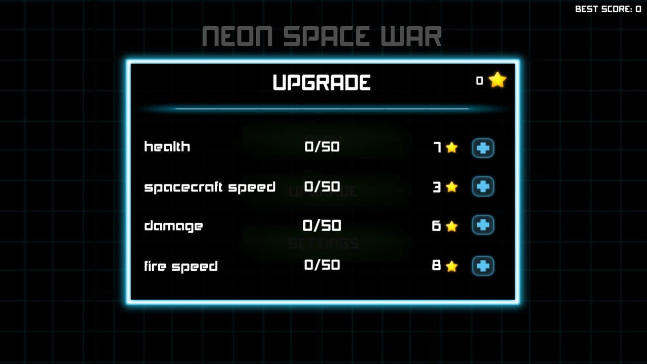 NEON SPACE WAR screenshot 3