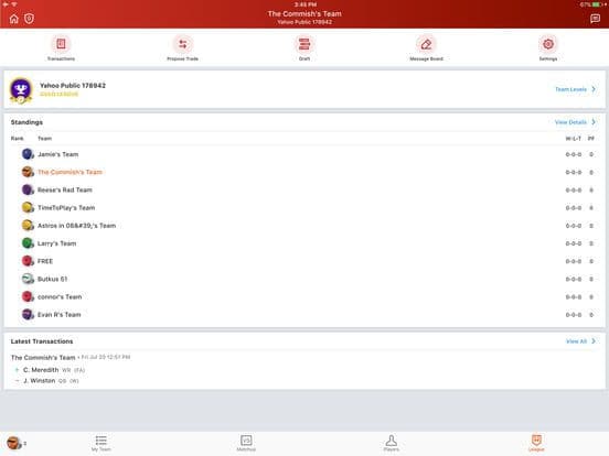 Yahoo Fantasy Football & more
