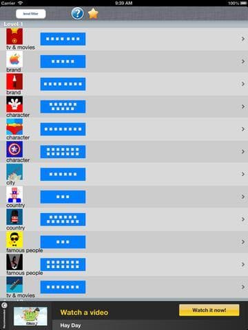 Cheat for Icon Pop Mania - All Answers screenshot 2