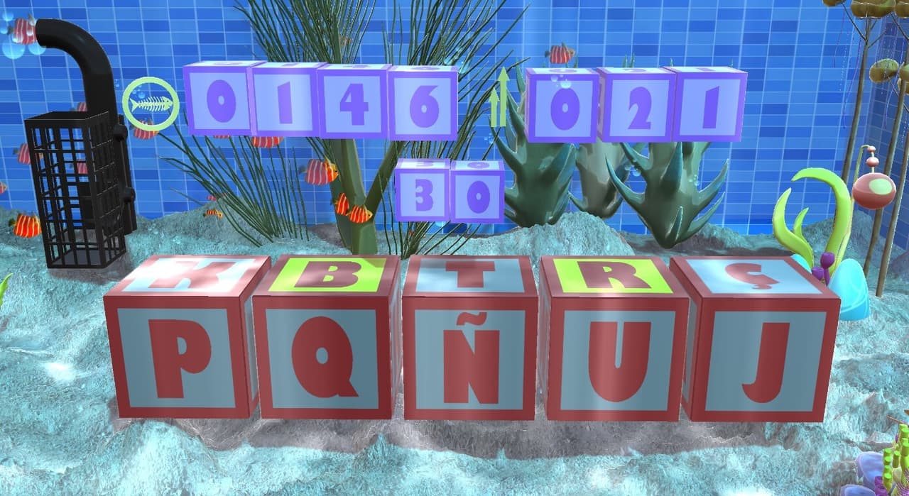 3D CUBE WORD GAME screenshot 4