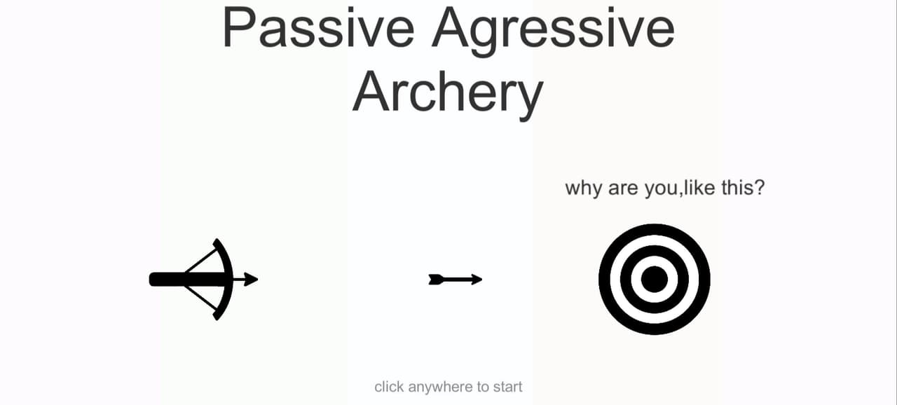 Passive Agressive Archery
