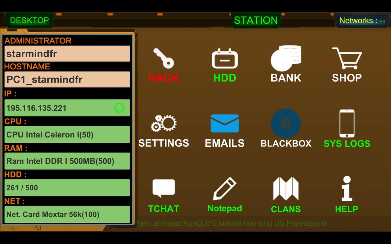 SuHack Hacking simulator screenshot 2